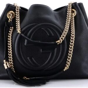 Gucci Soho Designer Leather Shoulder Chain Bag